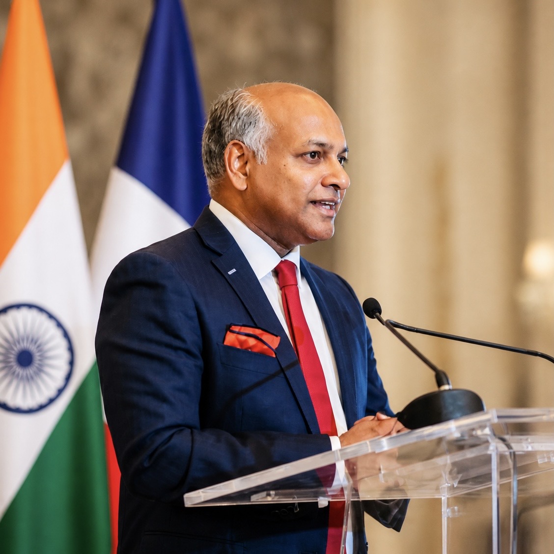 FSFI leadership at France–India bilateral podium
