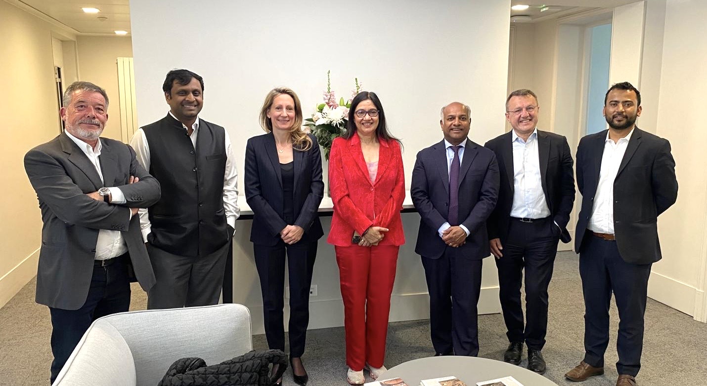 FSFI team meeting with French and Indian partners